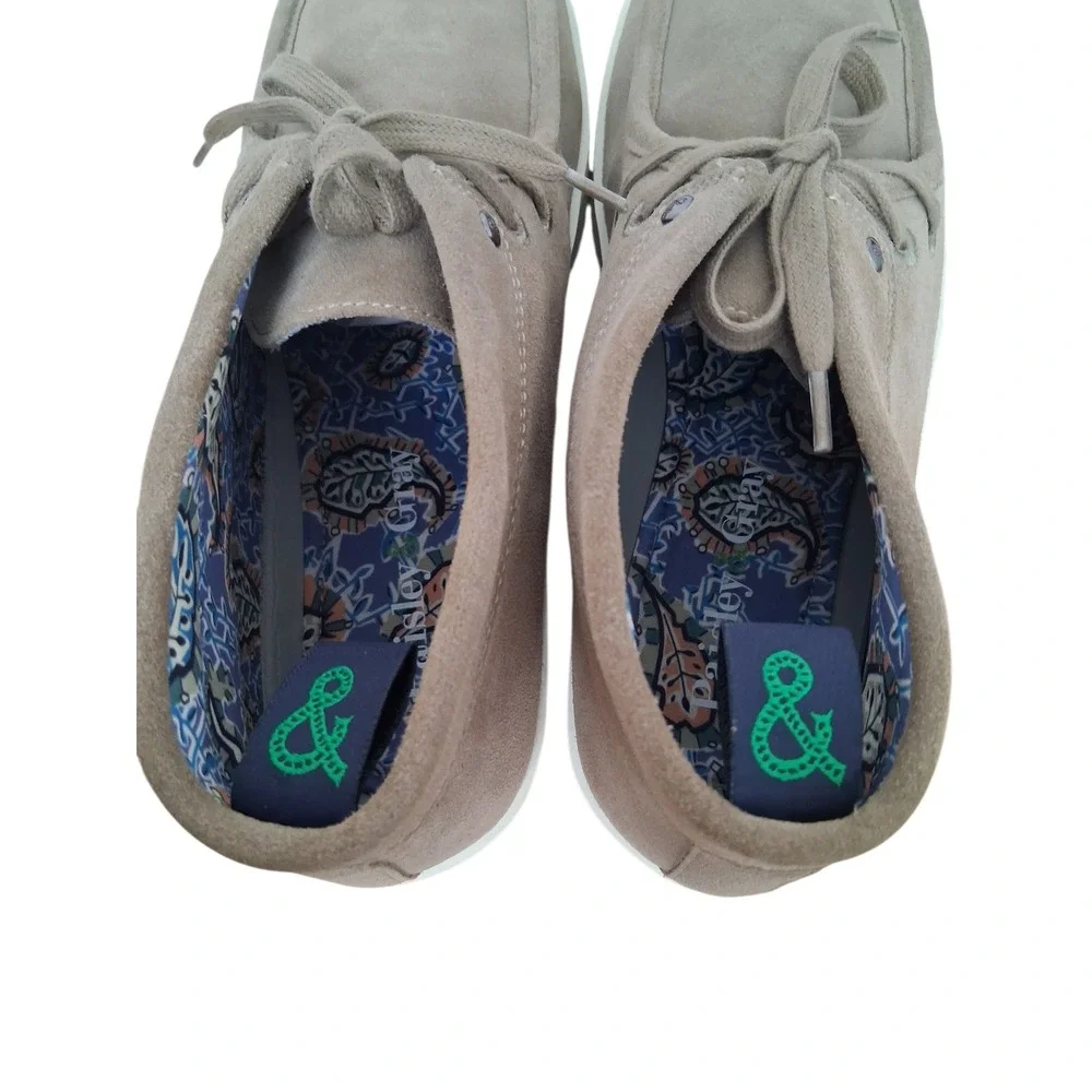 Paisley & Gray Mens size 13 Suede‎ Leather Career Casual Preppy Classic Shoes